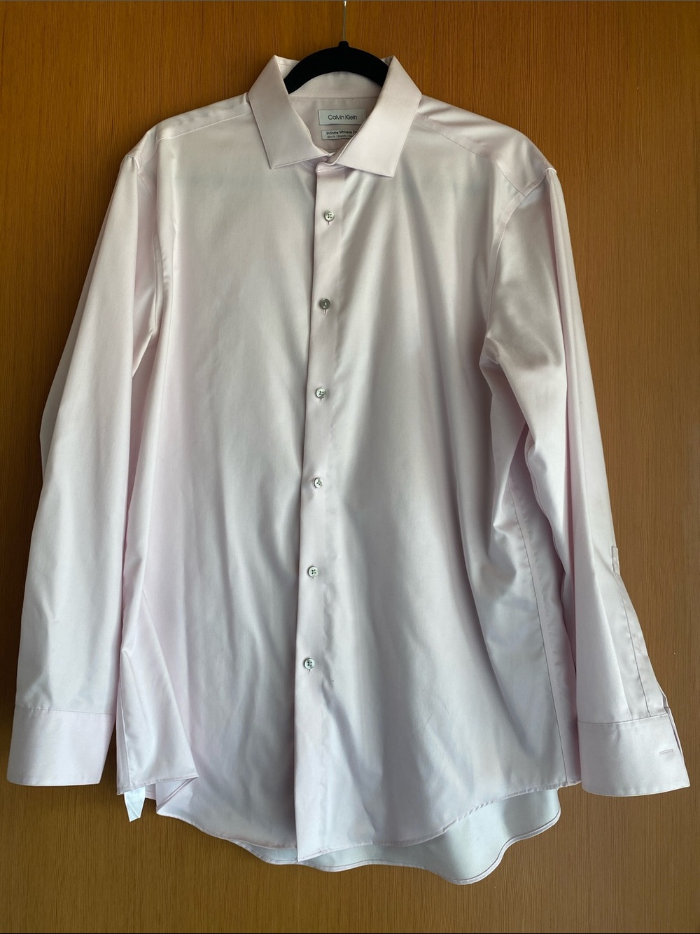 Calvin Klein Pale Pink Men's Dress Shirt - Flex Collar - Picture 1 of 4